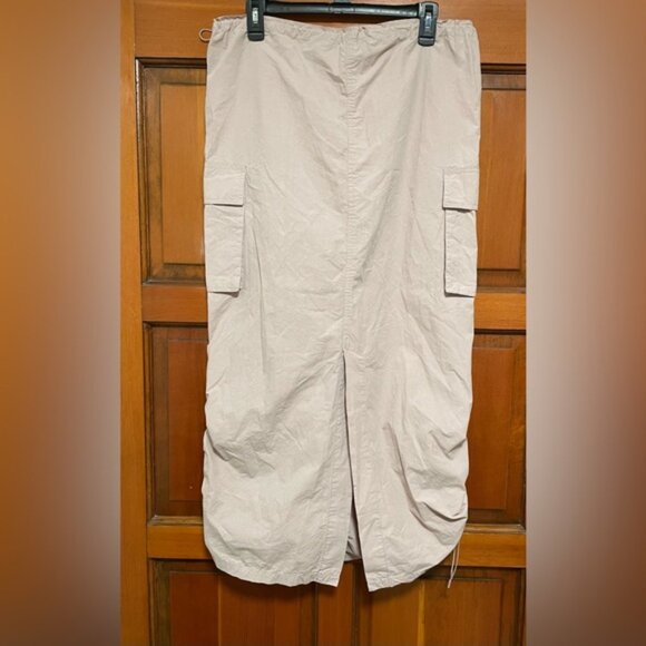 NWT Wild Fable Light Light Mauve Cargo Skirt w/ Drawstrings - Picture 2 of 5